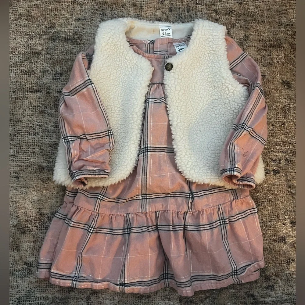 Carters Dress Set Size 24 Months